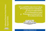 Cualificaciones Profesionales, Formación Profesional y Negociación Colectiva