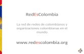 La red de redes de colombianos y organizaciones colombianas en el mundo