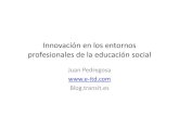 Innovación y educación social