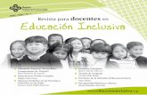 Educación inclusiva   revista para docentes
