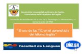 El uso de las TIC en el aprendizaje del idioma Inglés