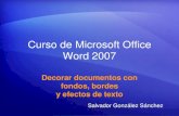 Curso De Word Decorar Documentos