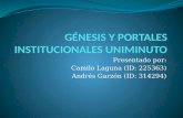 Génesis y Portales Institucionales UNIMINUTO