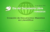 Creación de Documentos Maestros en LibreOffice