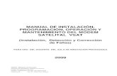 Manual Del Modem Satelital Vsat Version 03 A 2009