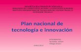 Plan nacional de tecnologia e innovacion