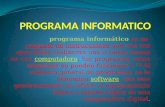 Programa informatico