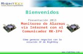 Aplicaciones del Comunicador RightKey RK-IP4