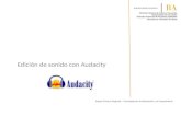 Audacity Edición de audio