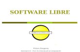 Software Libre Presentacion