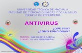 Antivirus que son y funcionamiento