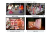 Proyectos decorativos  2014