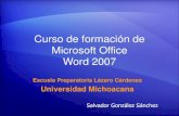 curso formación microsoft word