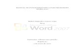 Manual de funciones pasó a paso microsoft  word 2007 2