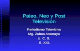 Paleo, Neo y Post Televisión