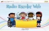 Socializacion radio escolar web