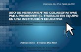 Uso de Herramientas Colaborativas para promover el trabajo en equipo en una Institución Educativa