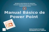 Manual basico de power point con sonido