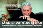 Mario vargas llosa Exposición Biografía, Obra Literaria, Estilo, Narrativa, Literatura