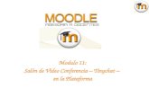 Modulo 11 salón de video conferencia – tinychat – en la plataforma