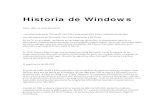 Historia de windows.