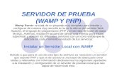 Servidor De Prueba (Wamp Y Php)Presentacion