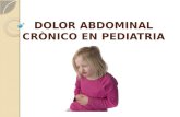 Dolor abdominal crónico en pediatria