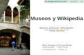 Museos y Wikipedia en el Museu Picasso