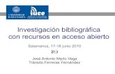 Curso Investigación bibliográfica con recursos en acceso abierto 2010 (5/5)