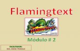 Flamingtext manual de usuario