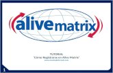 Como registrarse en alive matrix