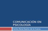Comunicación en psicología
