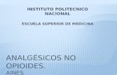 Analgesicos no narcoticos AINES