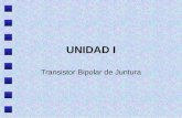 TRANSISTORES DE JUNTURA, BIPOLARES UNIDAD I