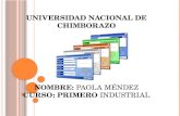 Clase Invertida e Interfaz de Usuario Paola Mendez