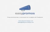 Formació sobre EasyPromos a càrrec d'Ylenia al Curs per a Community Managers de la Universitat de Girona