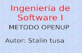 Ingenieria de Software (Openup)