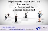 Presentación Diplomado Gestión de Personas y Desarrollo Organizacional
