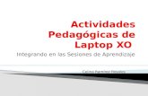 Actividades pedagógicas de laptop xo