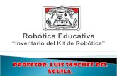 Inventario kit de robótica LUIS SANCHEZ DEL AGUILA