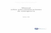 Manual sobre telecomunicaciones de emergencia (itu)