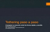 Tethering paso a paso