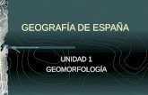 Tema 1 Geomorfología - Geografía 2º Bachillerato