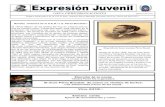 Periodico Escolar version 1. Expresión Juvenil