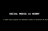 Social media versus NIMBY