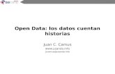 Barcamp Santiago - OpenData: los datos cuentan historias