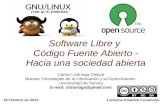 Software Libre y Código Fuente Abierto Hacia Una Sociedad Abie