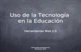 Tecnologia en la educacion - Herramientas Web 2.0 útiles en el salón de clase