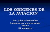 Los Origenes De La Aviacion