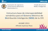 Estructura base de interoperabilidad semántica para el Sistema Eléctrico de Distribución Inteligente (SEDI) de la CFE